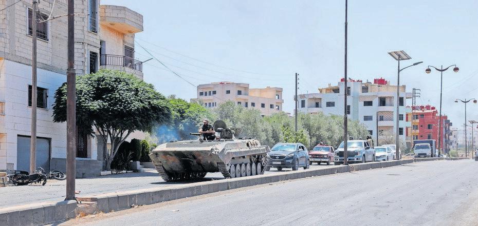 Syria’s local factions to secure Sweida