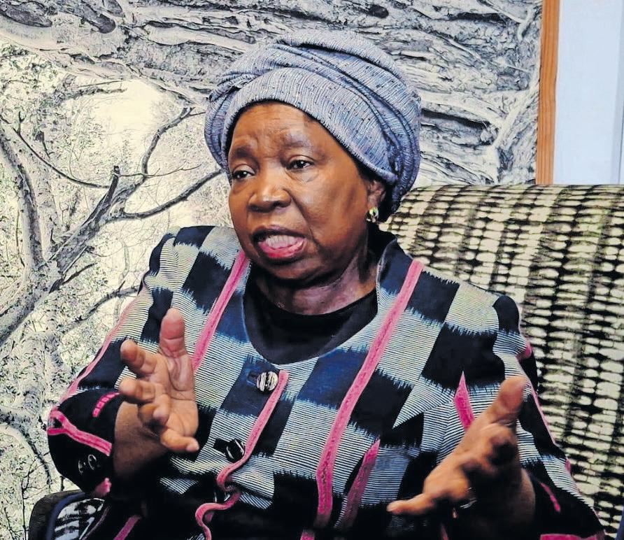 DLAMINI-ZUMA'S ADVICE FOR ANC SURVIVAL