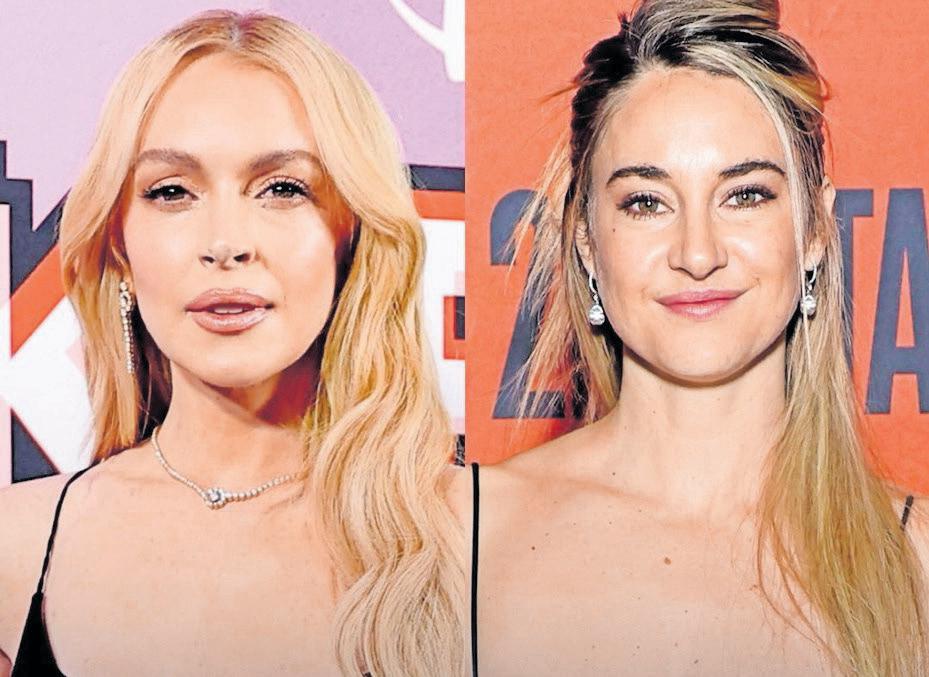 Lindsay Lohan and Shailene Woodley to star in thriller series ‘Count My Lies’