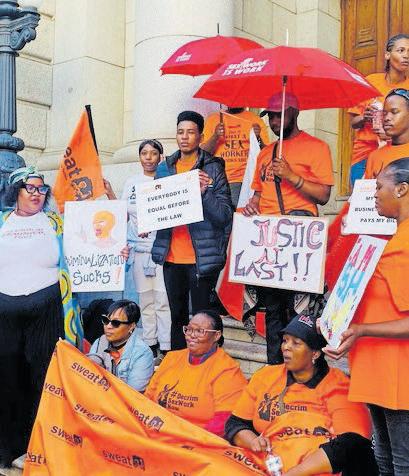 Advocacy groups unite in court for the decriminalisation of sex work