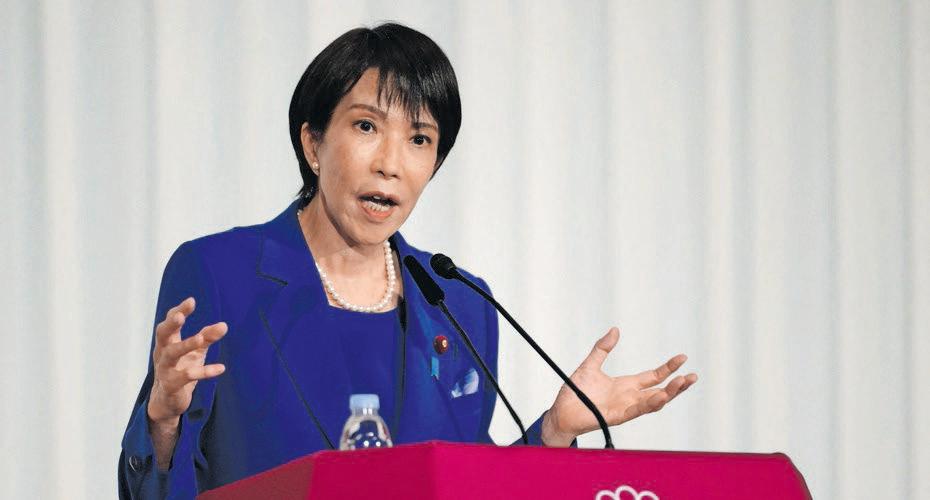 Japan’s first female PM no feminist