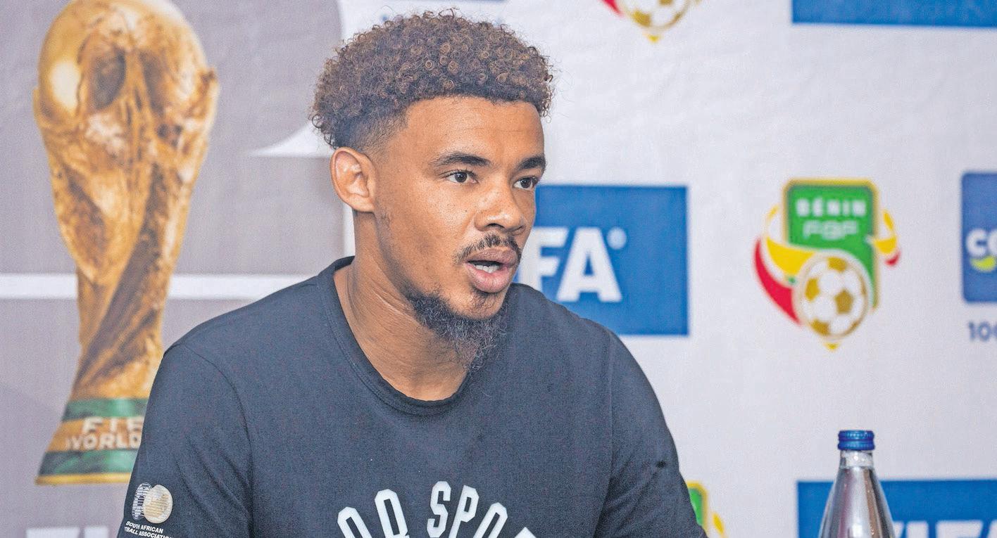 Bafana's Ronwen calls for focus and composure