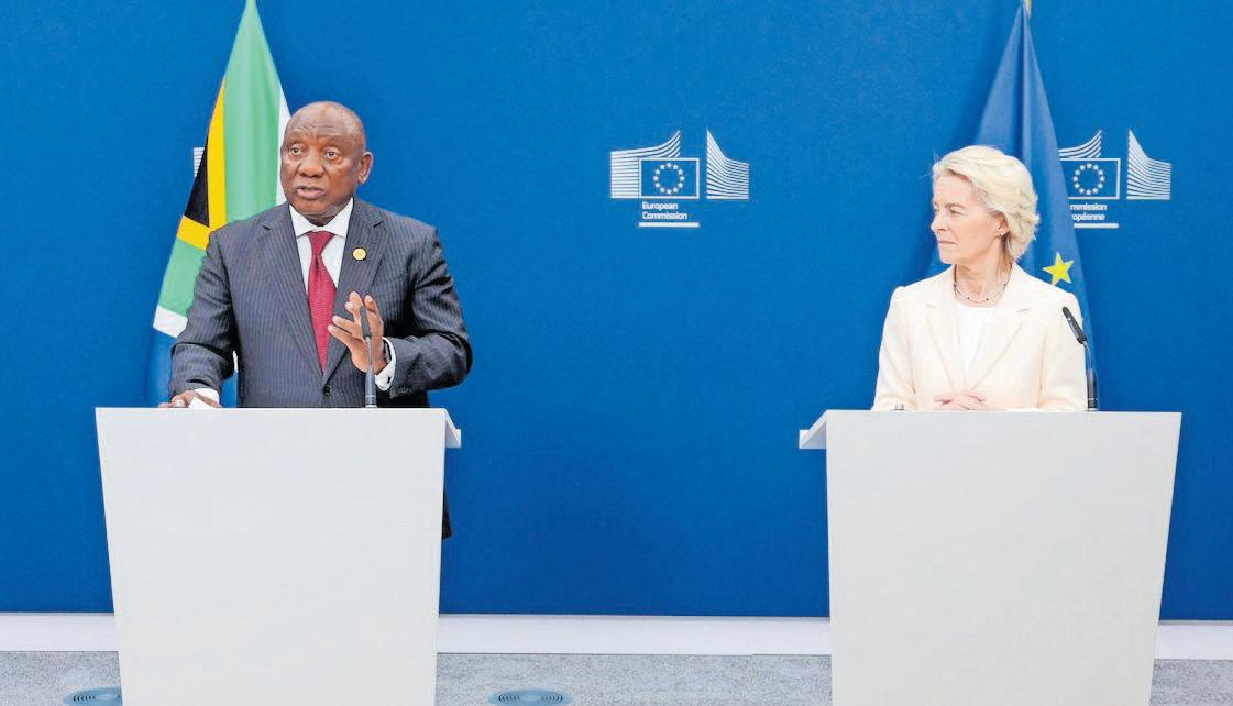Ramaphosa hails R230bn EU investment package to SA