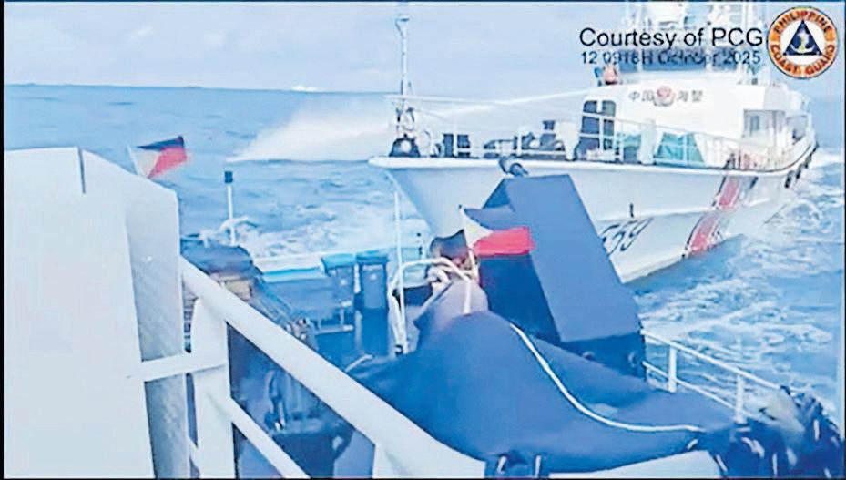 China and Philippines trade blame