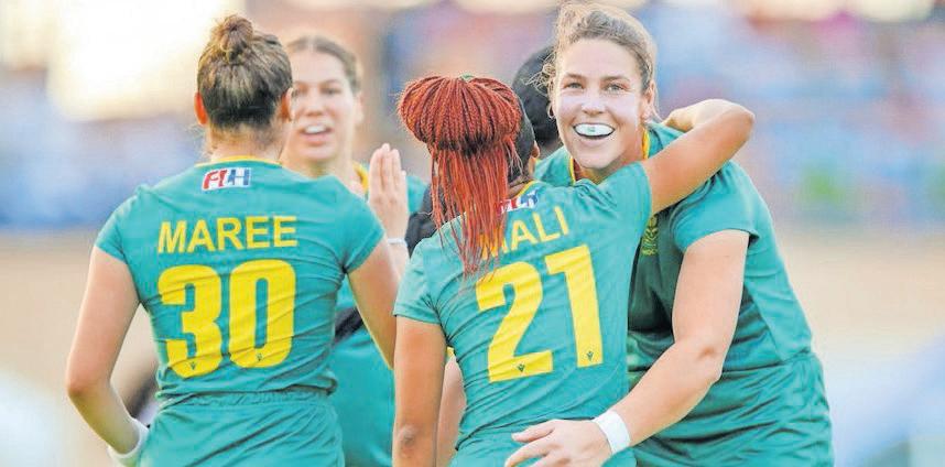 SA hockey teams off to a flyer at Nations Cup as women thrash Egypt and men down Kenya