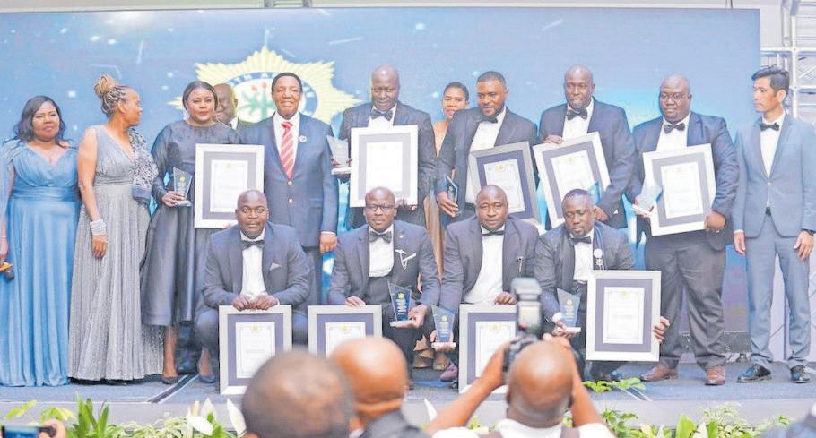 Premier Ramathuba salutes Limpopo’s finest cops at the 2025 SAPS Awards