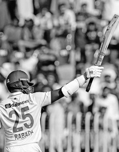 Rabada’s batting heroics put Proteas in pole position