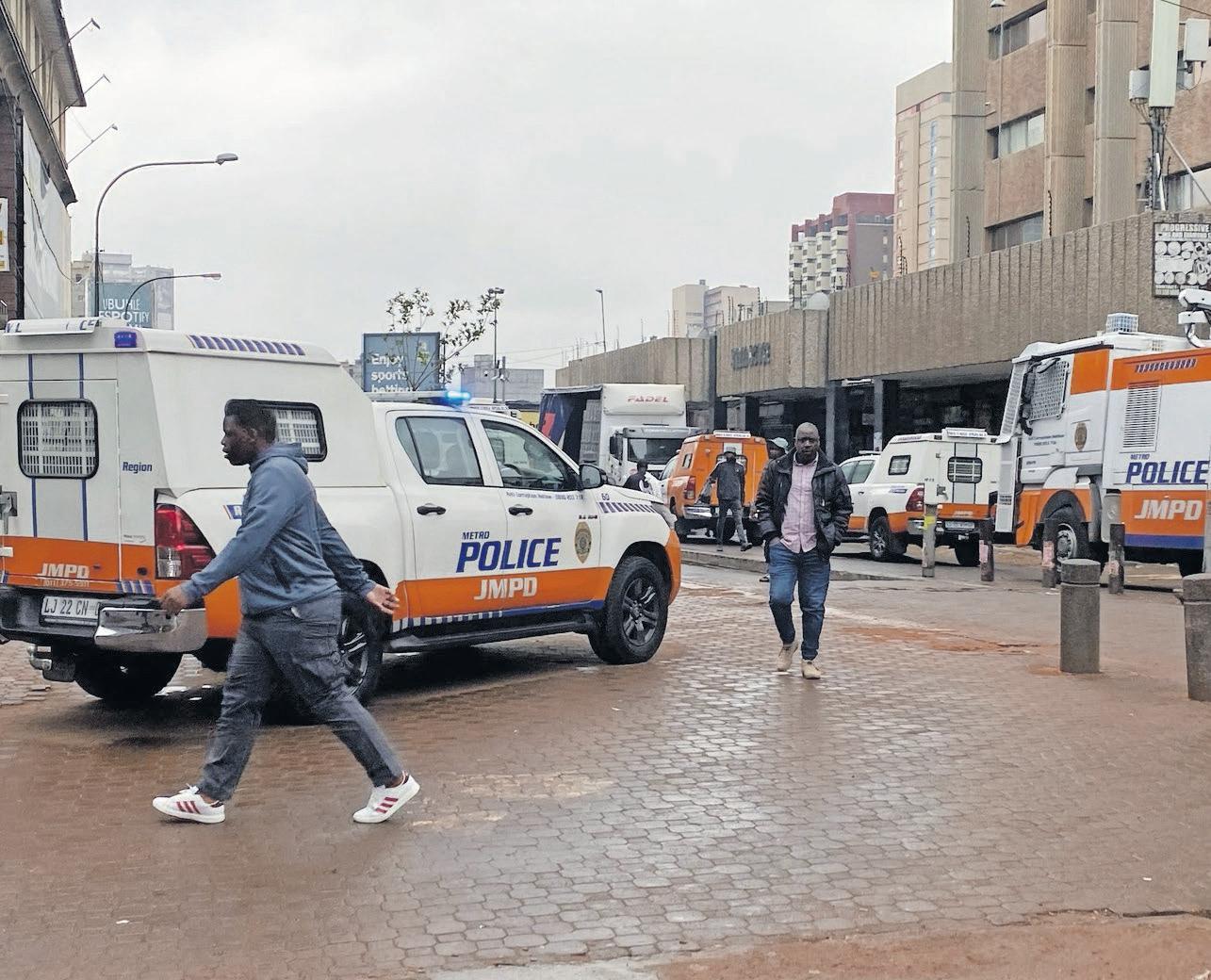 Joburg traders say city's clean-up is destroying their livelihoods