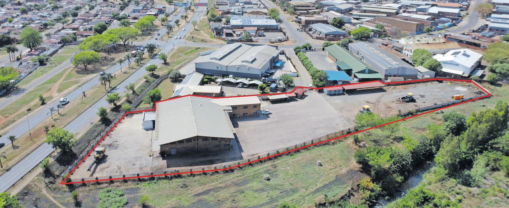 Industrial premises and farm up for auction