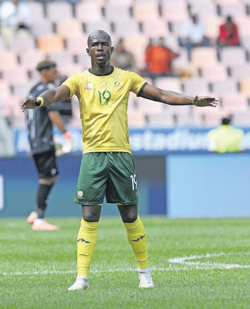 Sibisi leads Bafana, Pirates sink Zambia