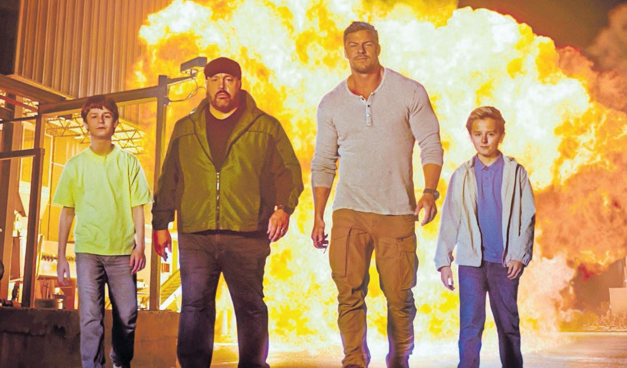 Even a talented cast can't save this misfiring action-comedy