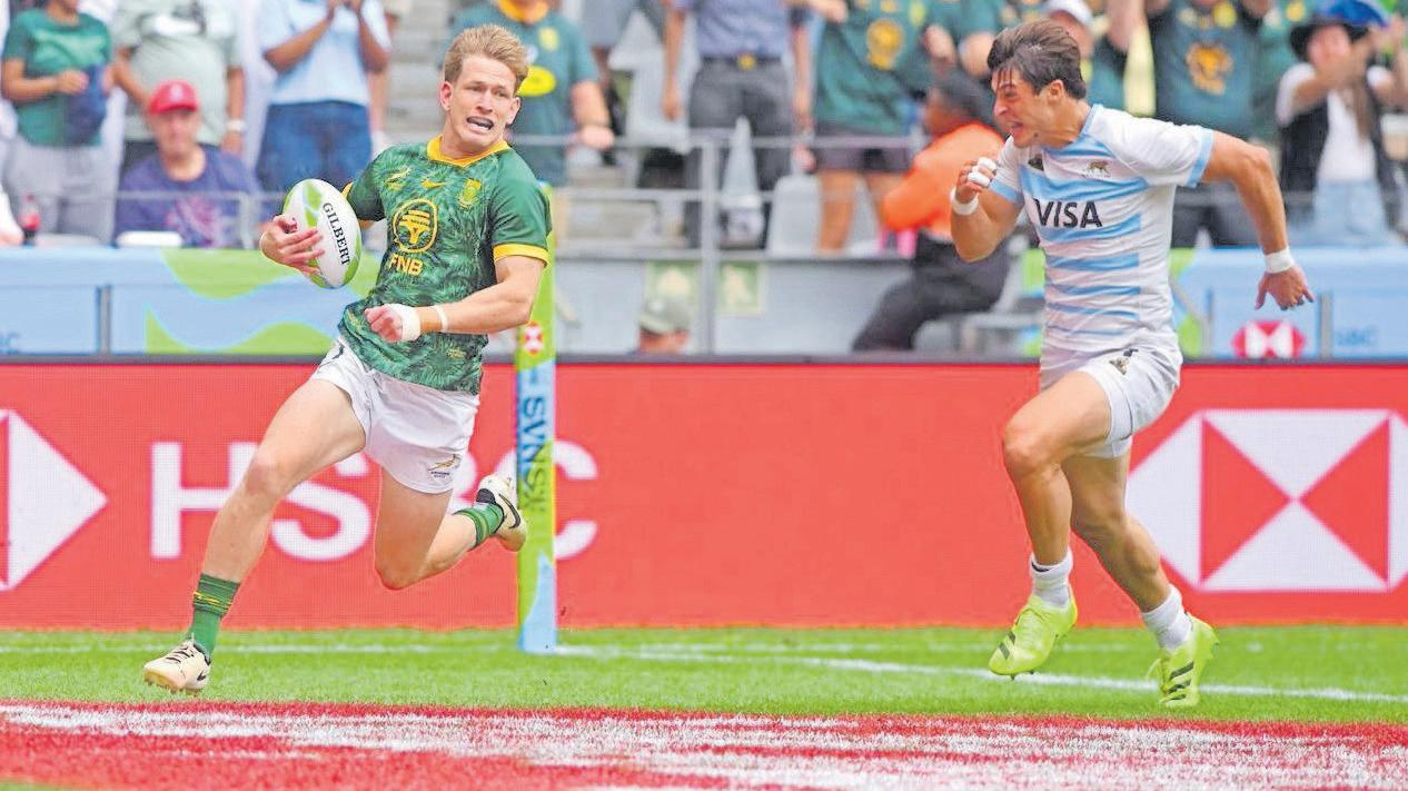 Blitzboks dealt with every situation, says Visser