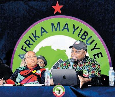 Shivambu's Mayibuye Movement targets outright majorities in 2026 election