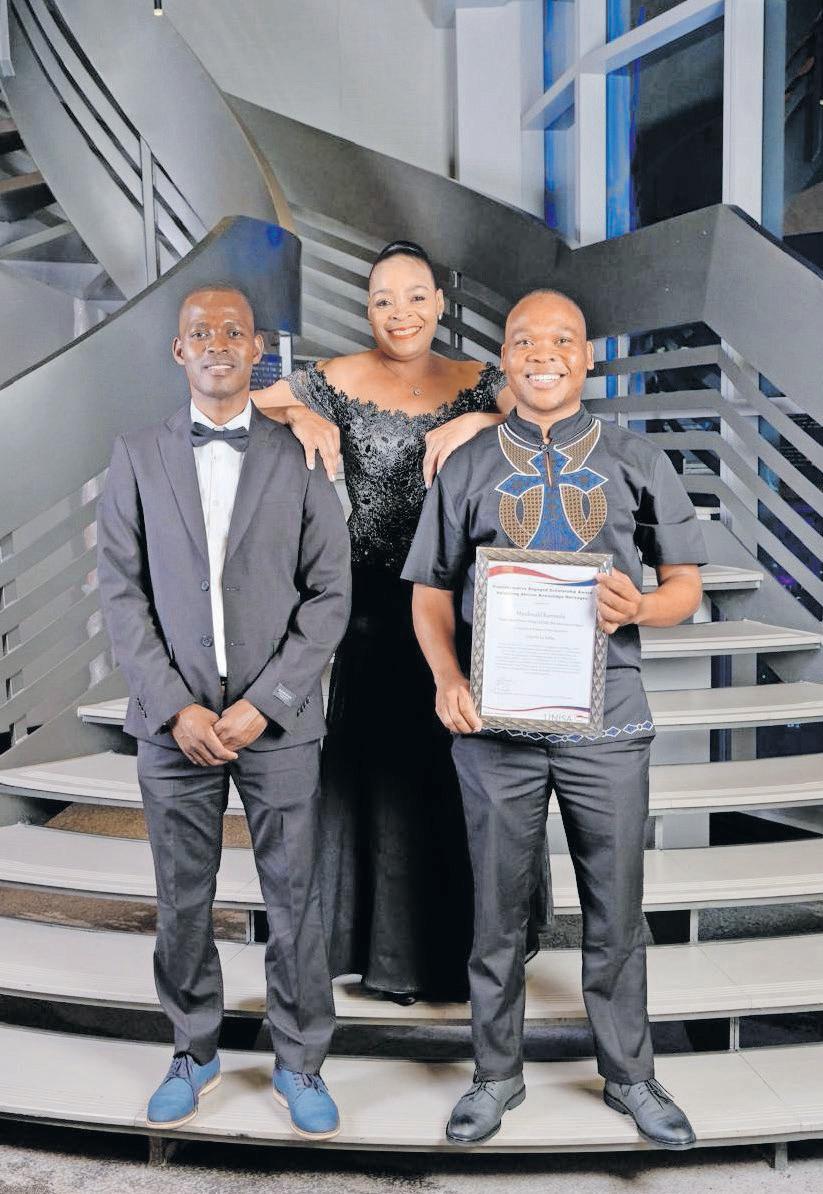 South African scientists and innovators get their flowers