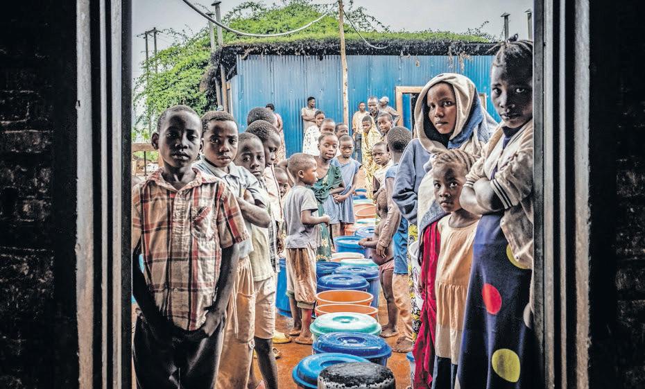 Horror and chaos as refugees flee battles