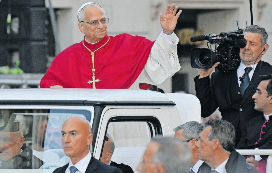 Pope Leo XIV sets a different tone