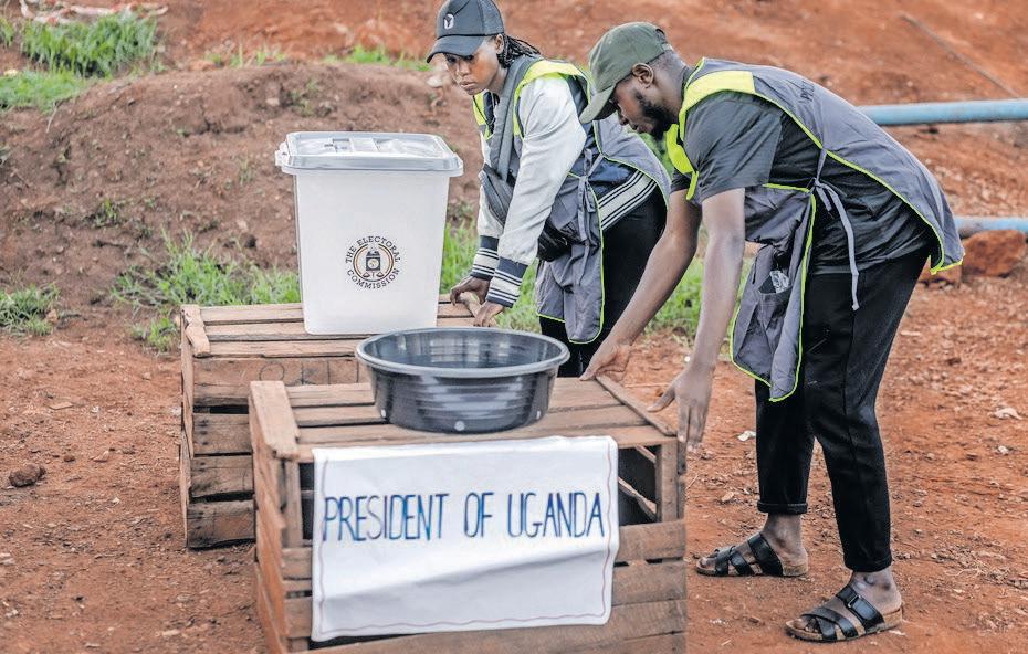 Uganda votes under internet blackout and polling delays
