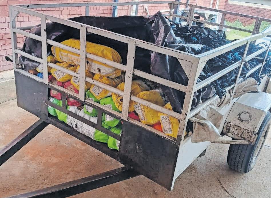Stolen motorcycles intercepted en route to Mozambique