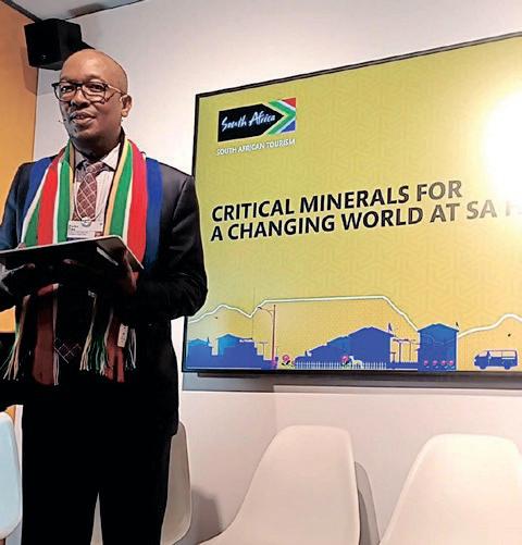 Trade and Industry Minister Parks Tau outlines SA's industrial strategy for a Just Energy transition at WEF