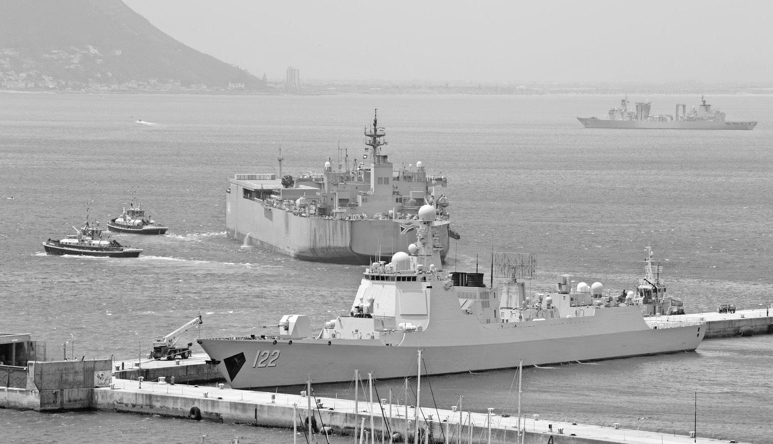 South Africa’s naval drill was not about taking sides