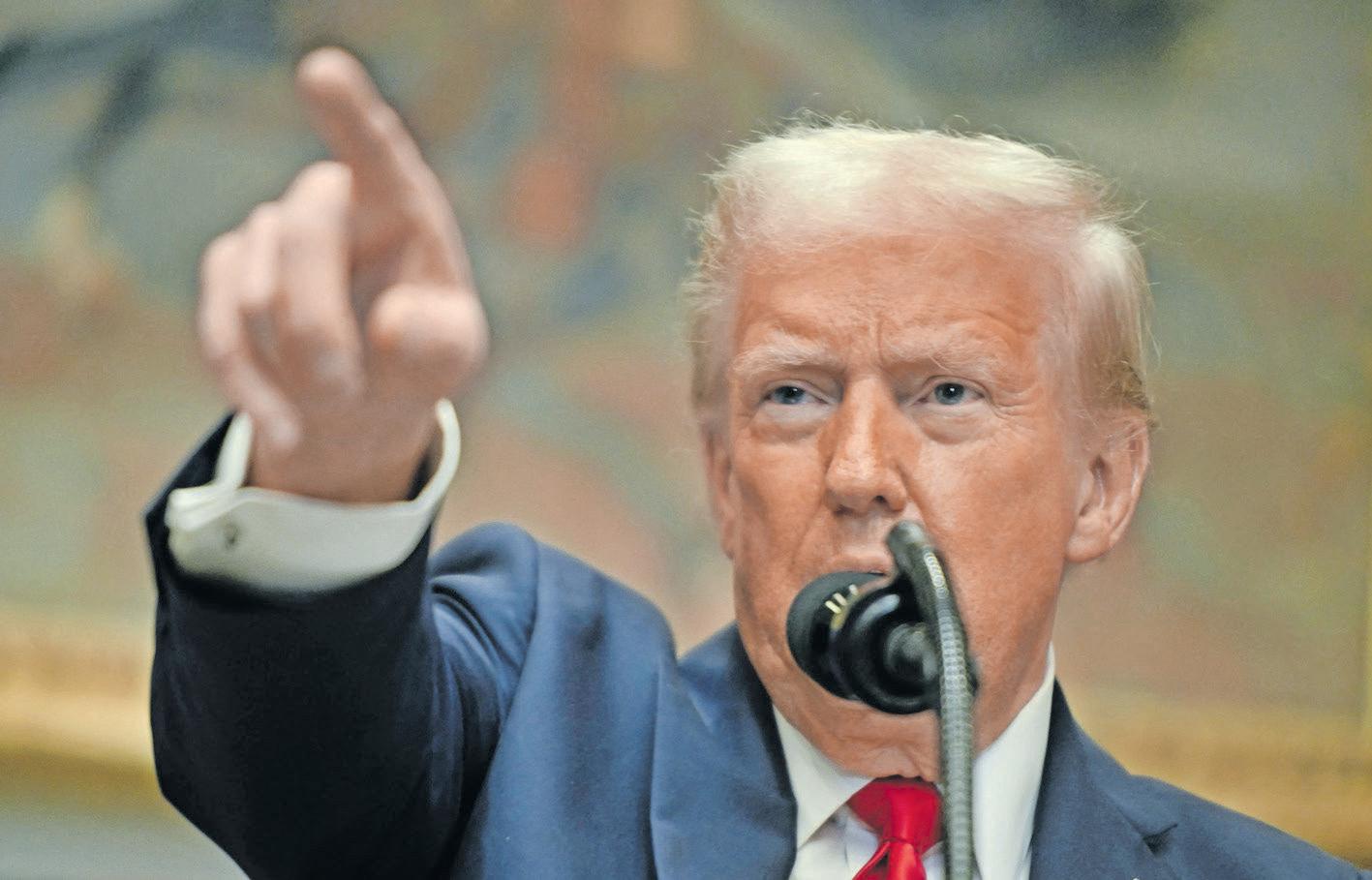 Trump doubles down on tariffs