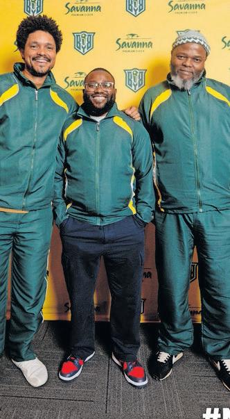 Laughs incoming Noah returns to SA as captain of national comedy team for spectacular festival
