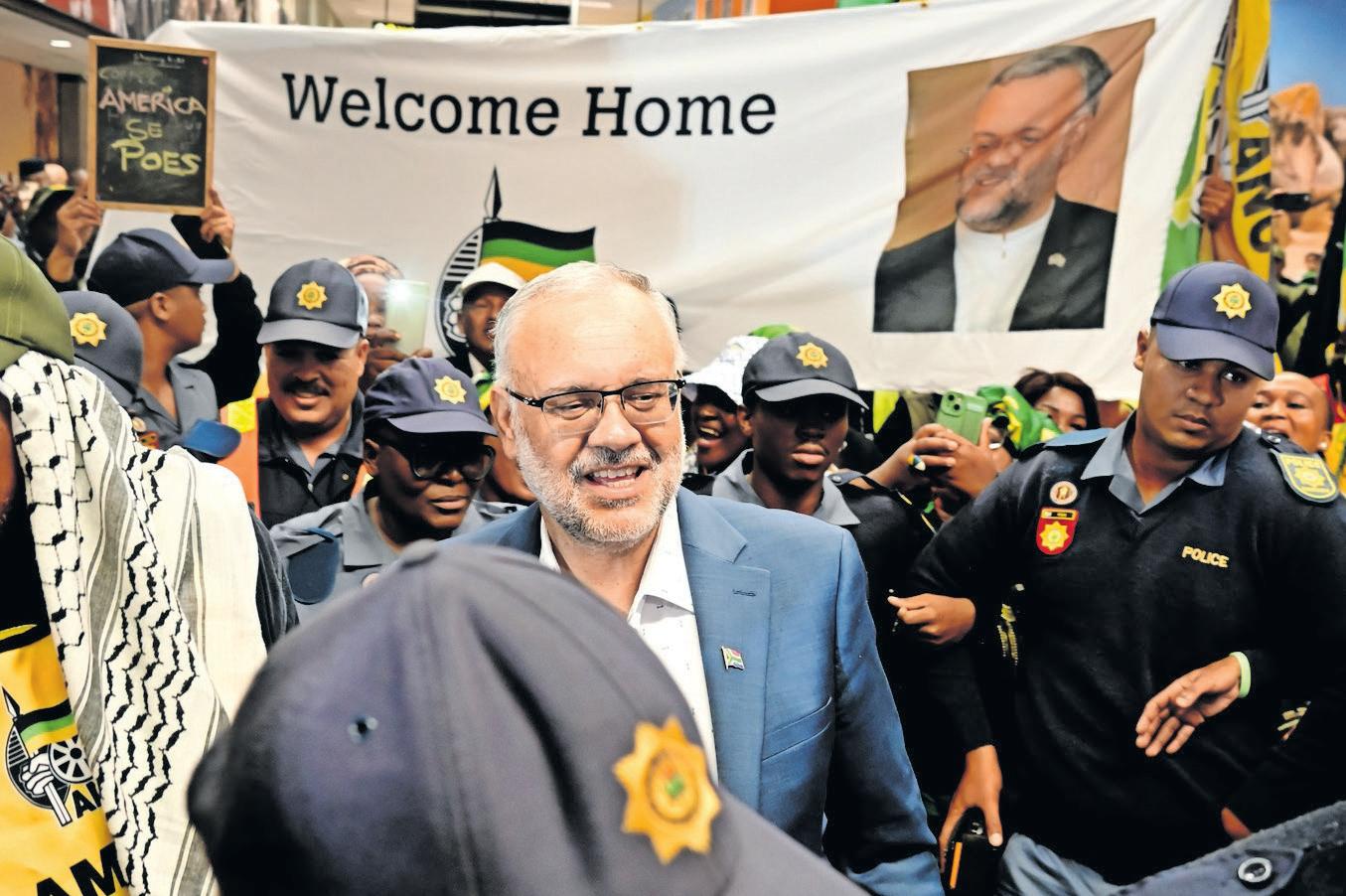 EBRAHIM RASOOL HOME 'WITH NO REGRETS'