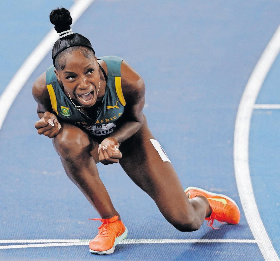 Prudence Sekgodiso makes history