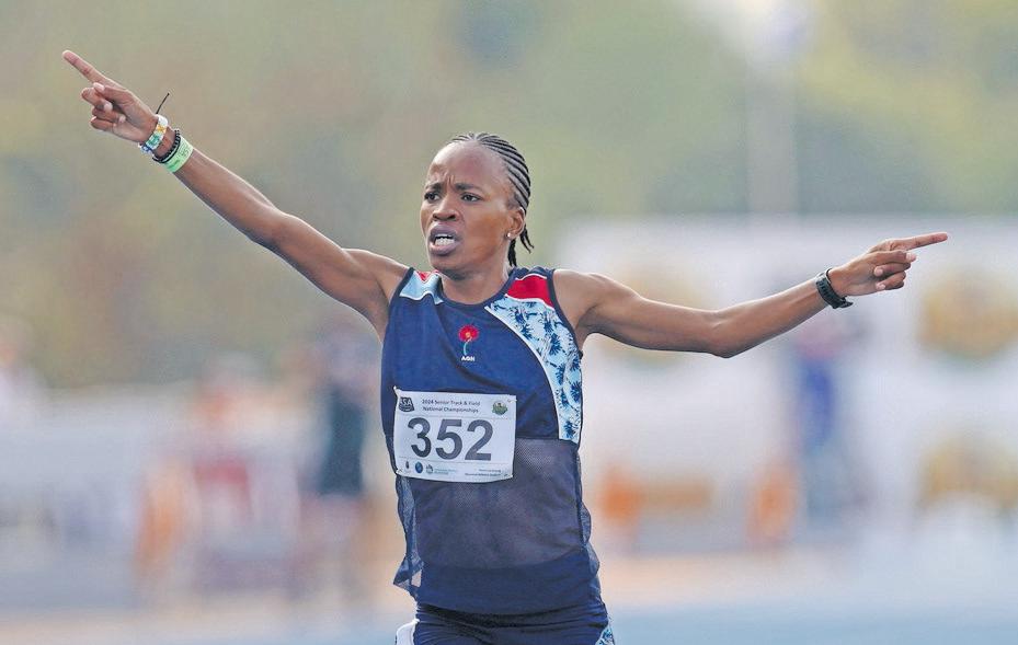 Glenrose Xaba shows versatility as she dominates on the track