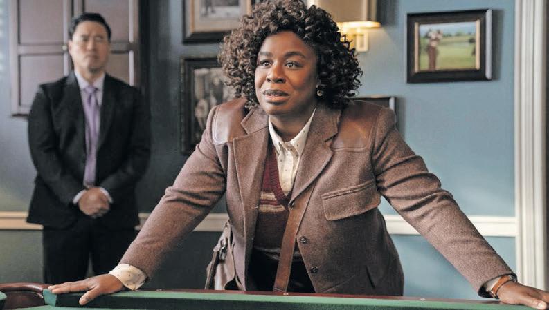 Aduba shines in quirky White House mystery