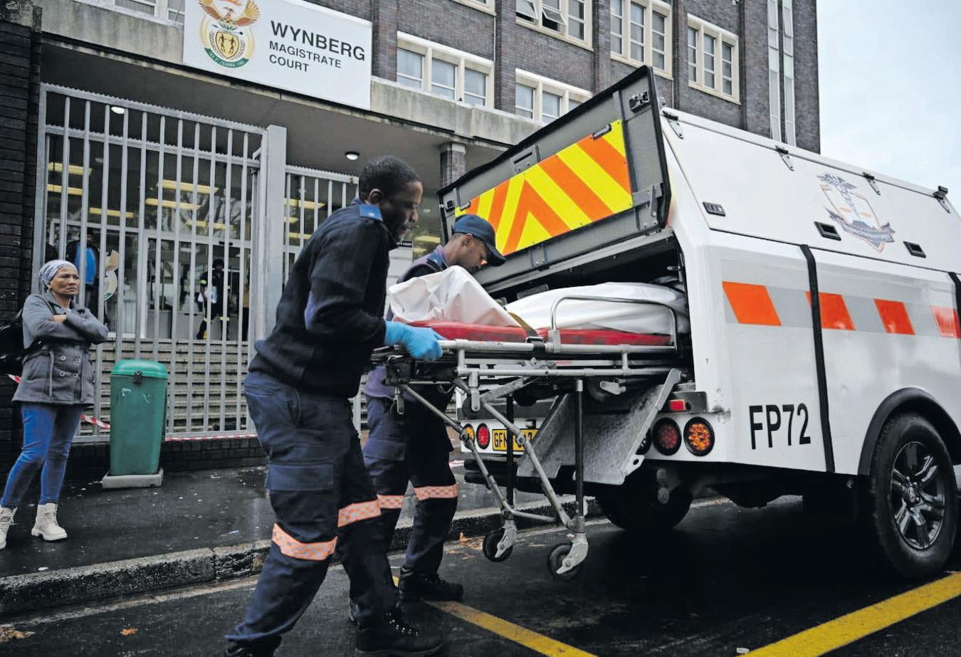 Shock as suspect is killed inside Wynberg Magistrate’s Court