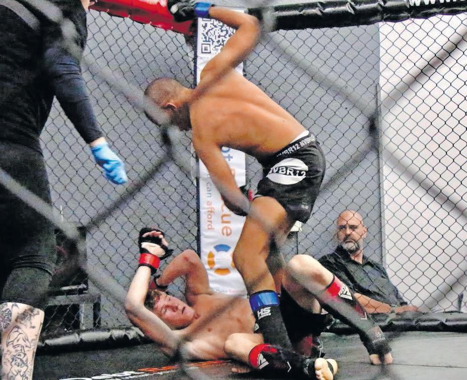 Sandenbergh 'super proud' of how Barebones MMA is growing