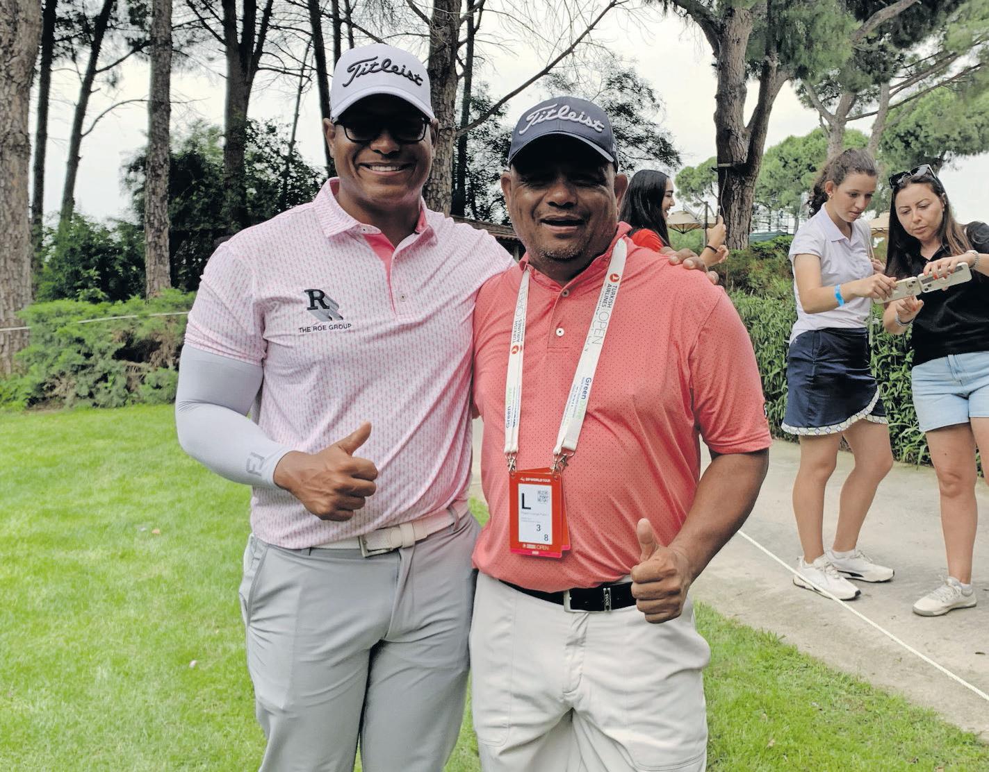 Life of a pro golfer is no laughing matter, ask Robin Williams