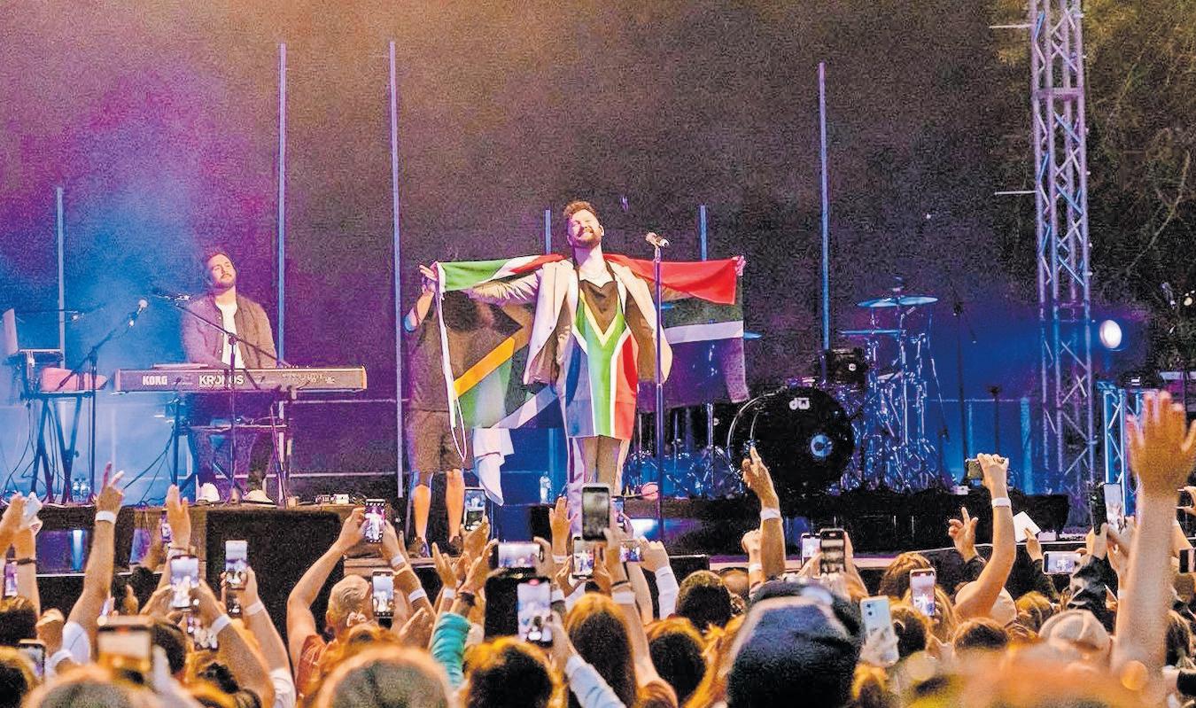 Calum Scott ready to shower South Africa with love