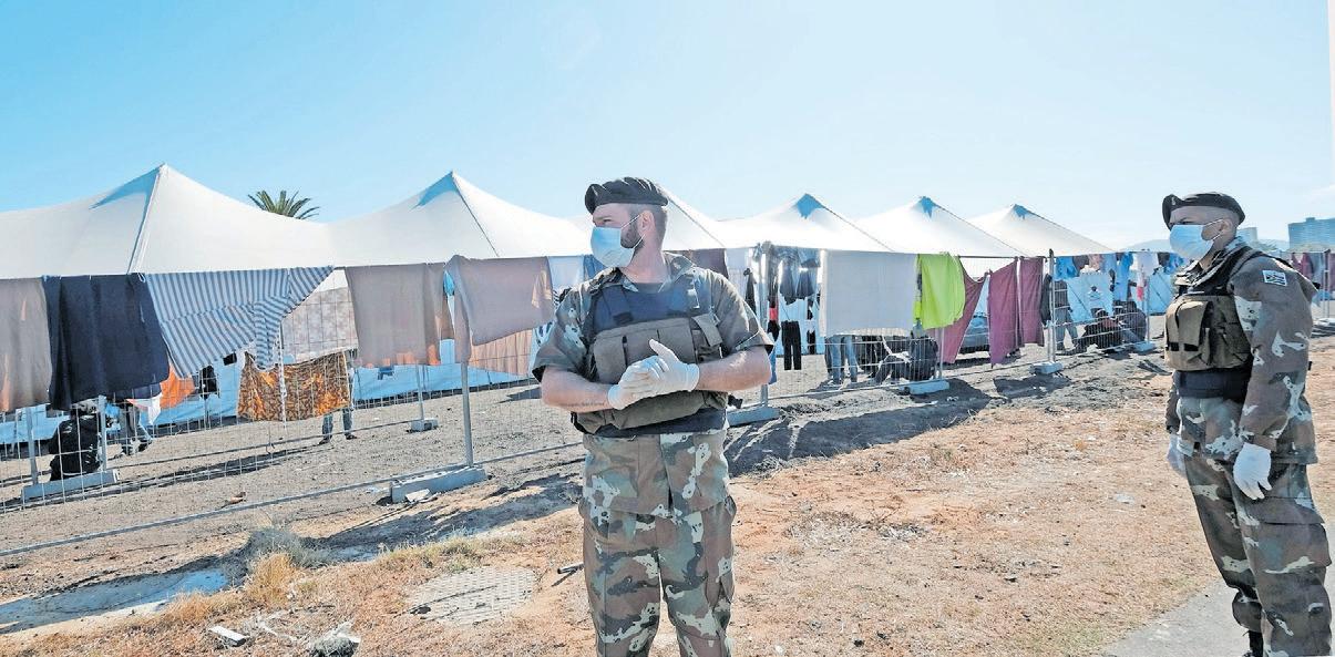 How informal settlements threaten SA military bases and national security