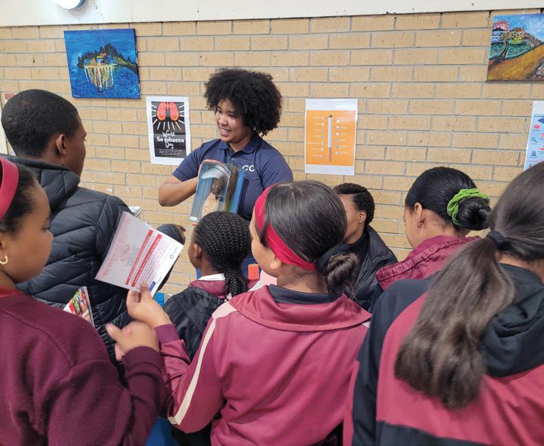 Tafelsig learners lead the charge against tobacco and vaping