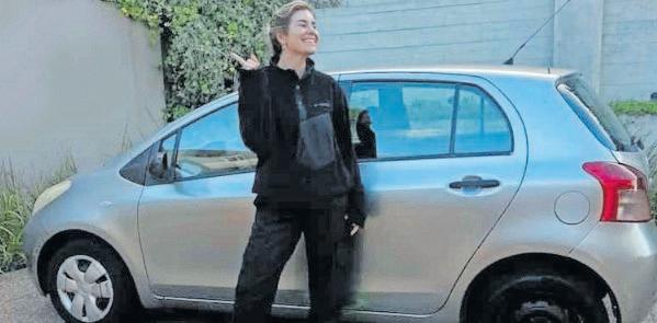 Former wag embraces the real life – in a trusty Toyota Yaris