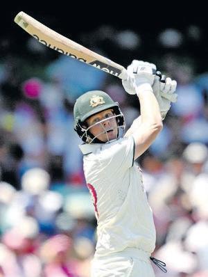 Smith hasn't faced a ball since full toss