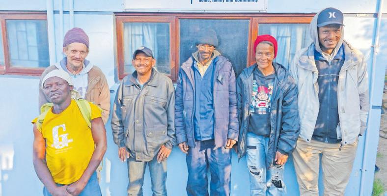 Simon's Town homeless start anew in Mossel Bay