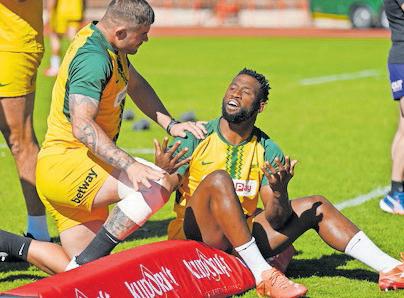 Springbok hugs are different, says captain Siya on Lood return