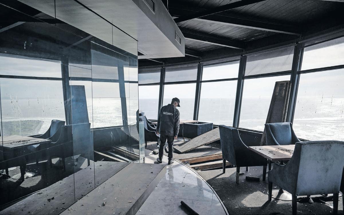 INSIDE THE RITZ HOTEL, TITANIC OF SEA POINT