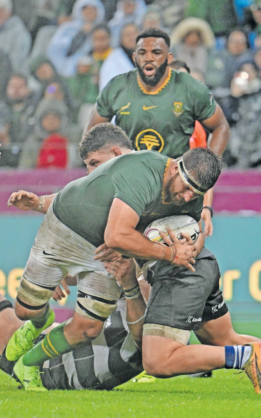 Kleyn sidelined with injury as Boks prepare for Italy