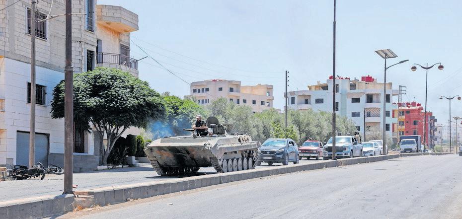 Syria’s local factions to secure Sweida