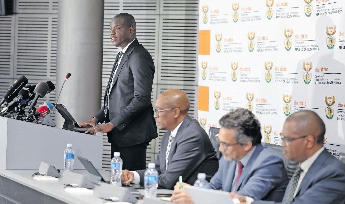 Lamola outlines plan to tackle US tariffs