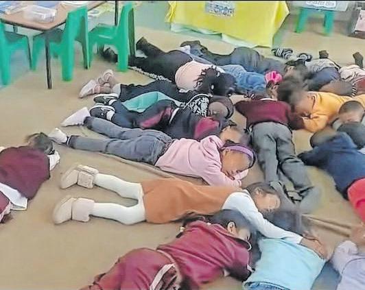 Teacher praised for keeping learners calm during shooting