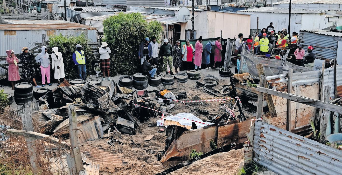 Couple perishes in devastating shack fire in Khayelitsha