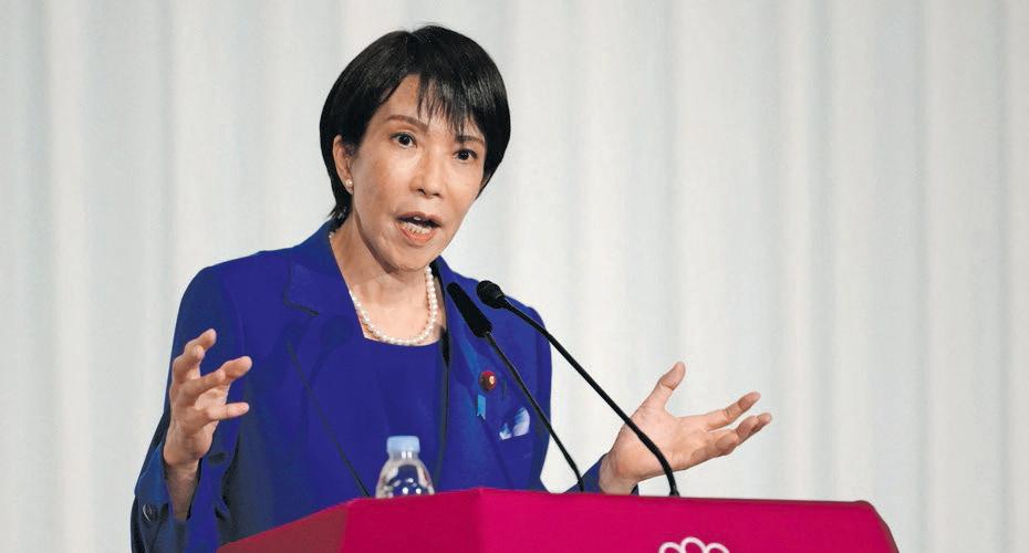 Japan's first female PM no feminist