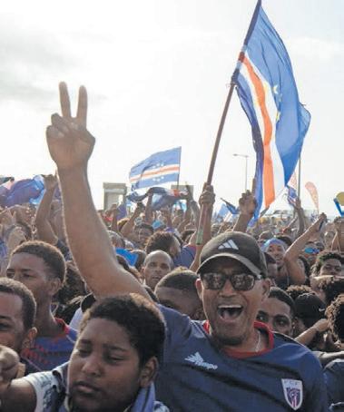 Cape Verde celebrate historic first World Cup qualification