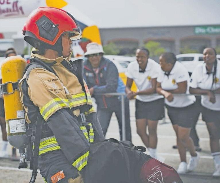 Cape firefighting power duo blaze to the top