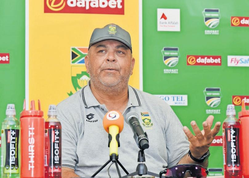 Conrad has faith in his Proteas newbies